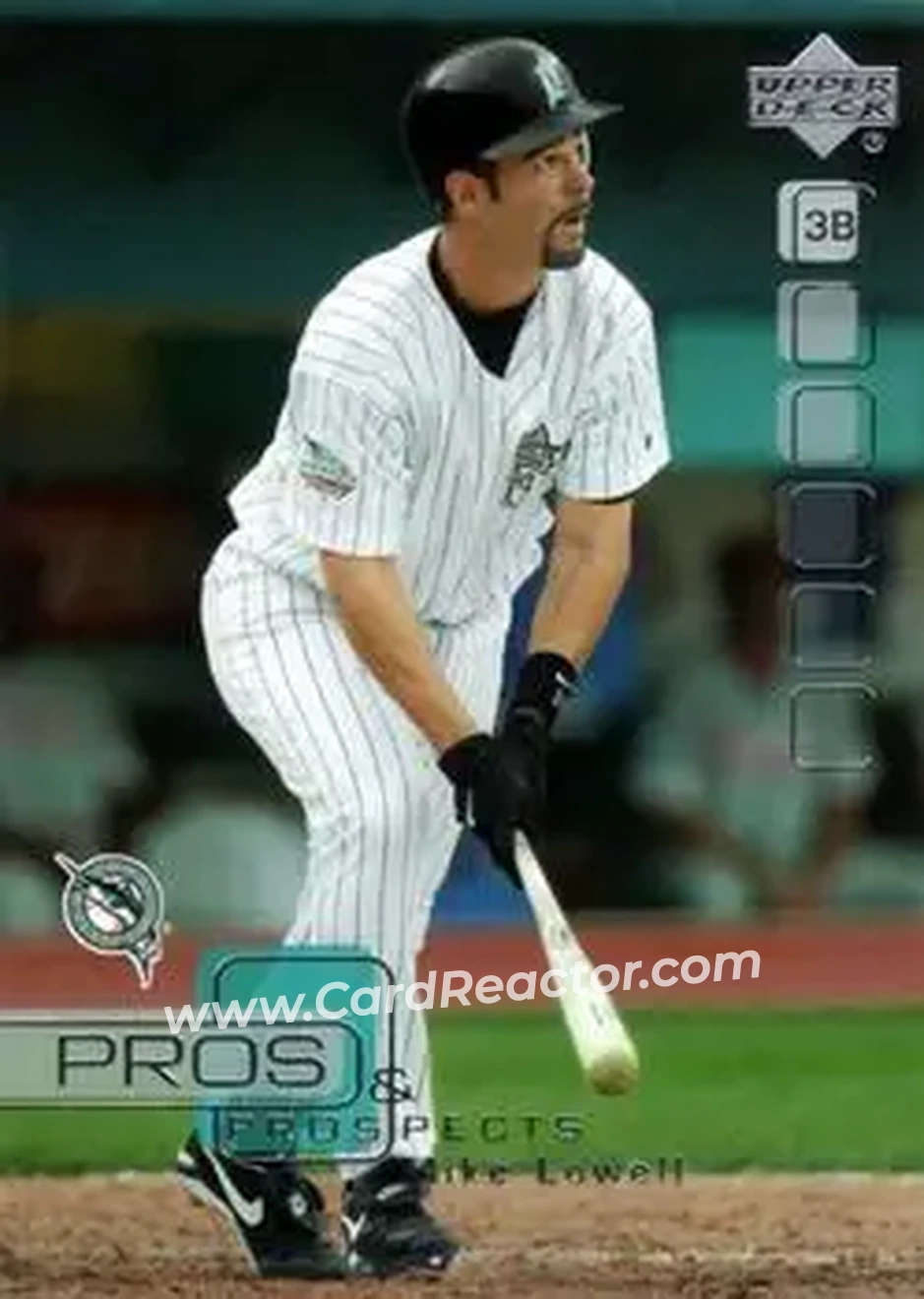 2005 Upper Deck Pros & Prospects #4 - Mike Lowell - Florida Marlins - Front