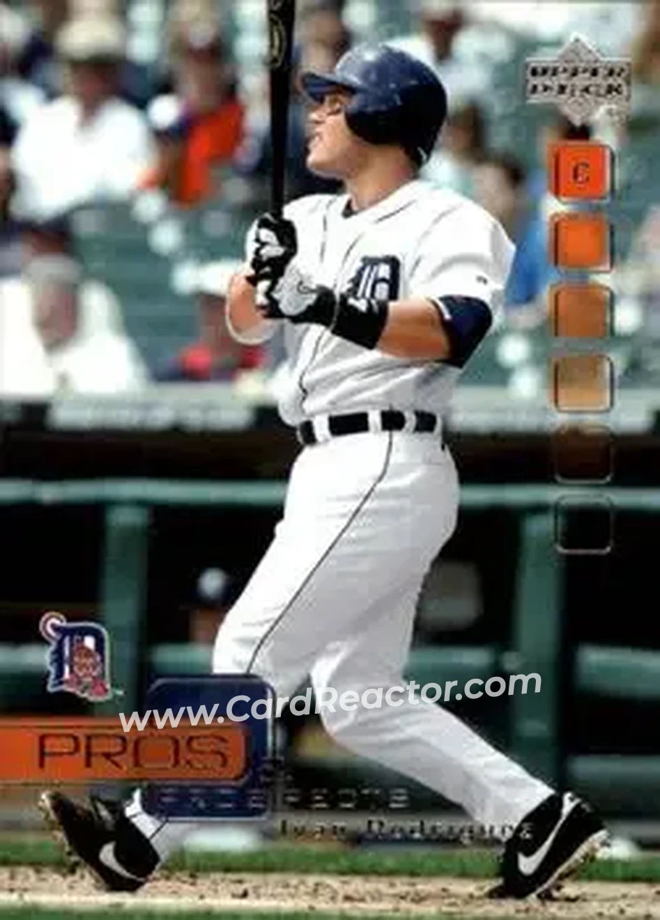 2005 Upper Deck Pros & Prospects #10 - Ivan Rodriguez - Detroit Tigers - Front