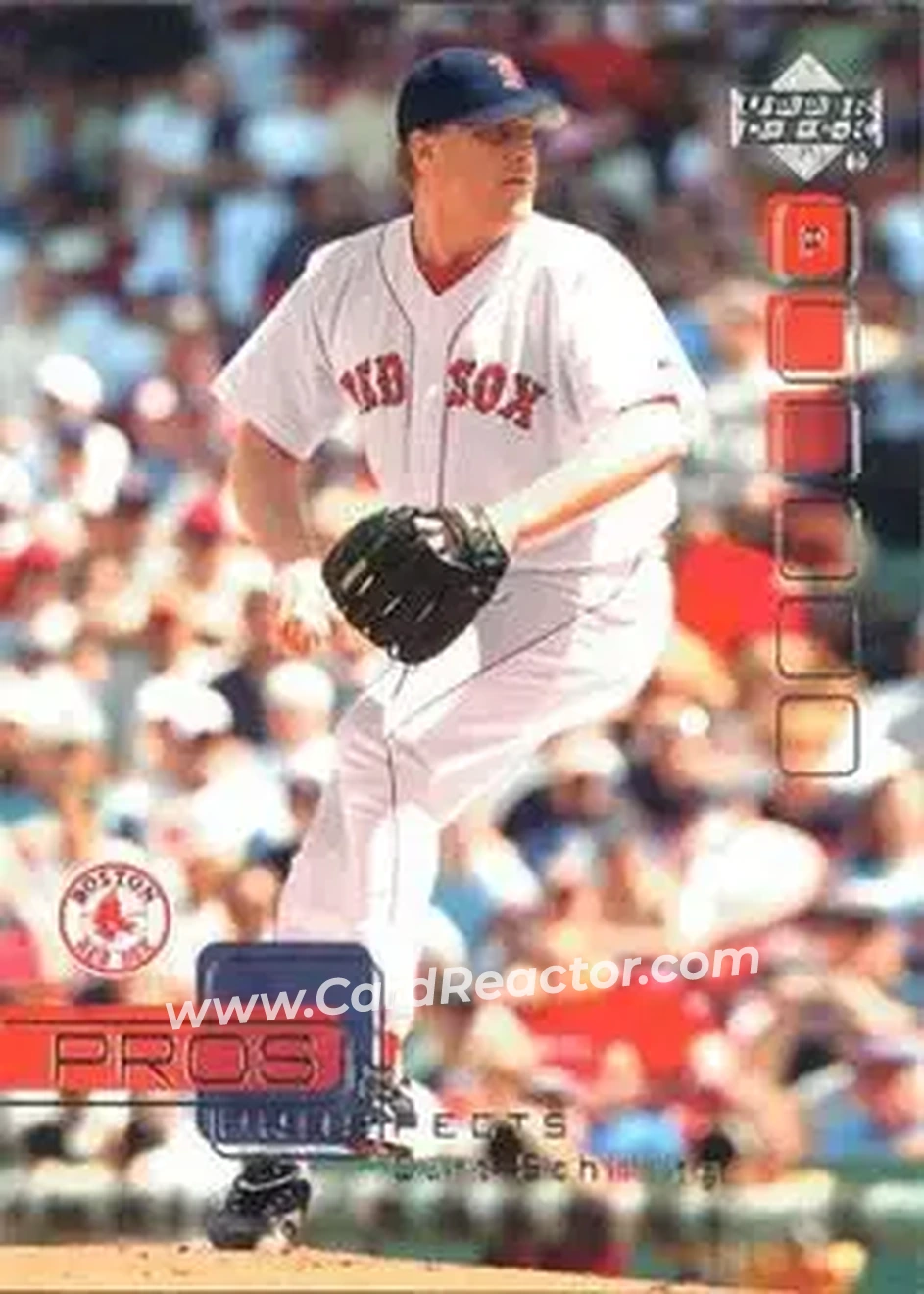 2005 Upper Deck Pros & Prospects #14 - Curt Schilling - Boston Red Sox - Front