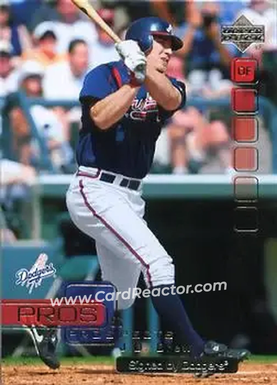 2005 Upper Deck Pros & Prospects #22 - J.D. Drew - Los Angeles Dodgers - Front