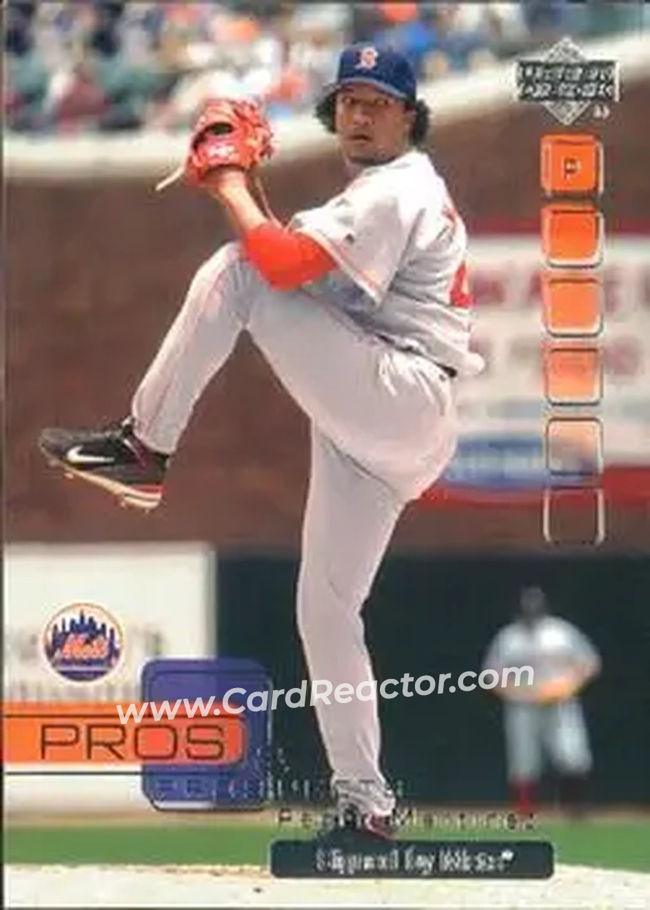 2005 Upper Deck Pros & Prospects #30 - Pedro Martinez - New York Mets - Front