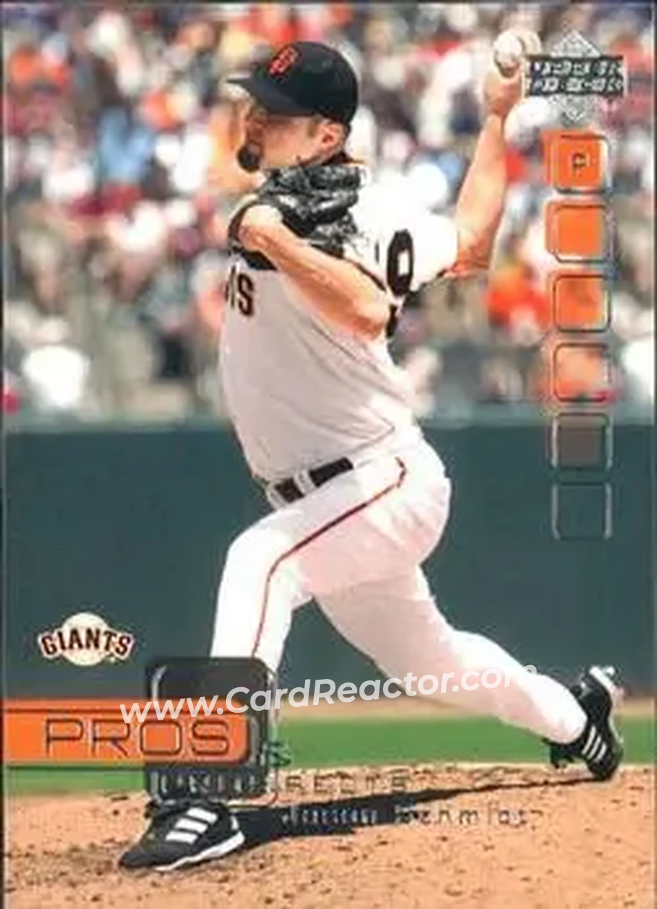 2005 Upper Deck Pros & Prospects #35 - Jason Schmidt - San Francisco Giants - Front