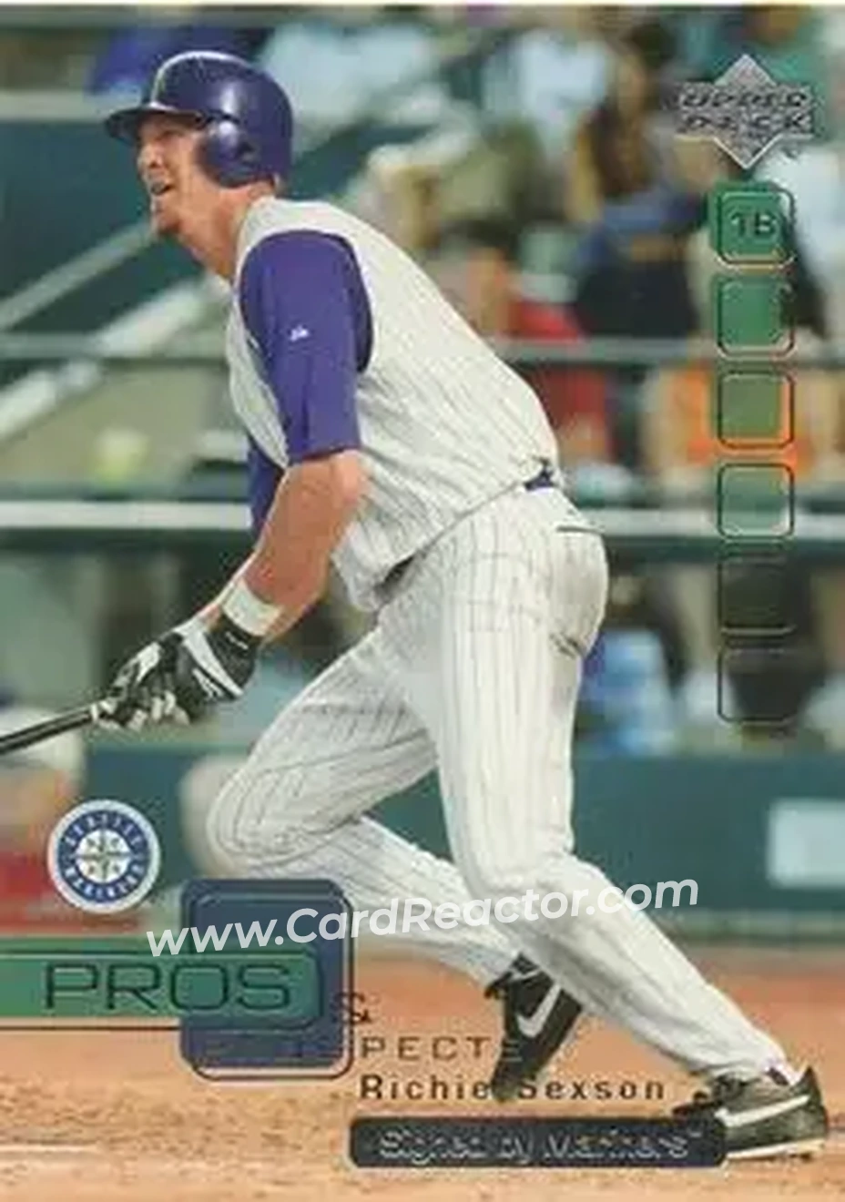 2005 Upper Deck Pros & Prospects #37 - Richie Sexson - Seattle Mariners - Front