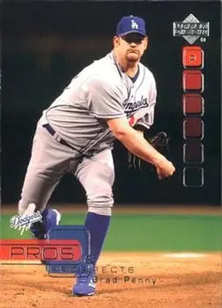 2005 Upper Deck Pros & Prospects #38 - Brad Penny - Los Angeles Dodgers