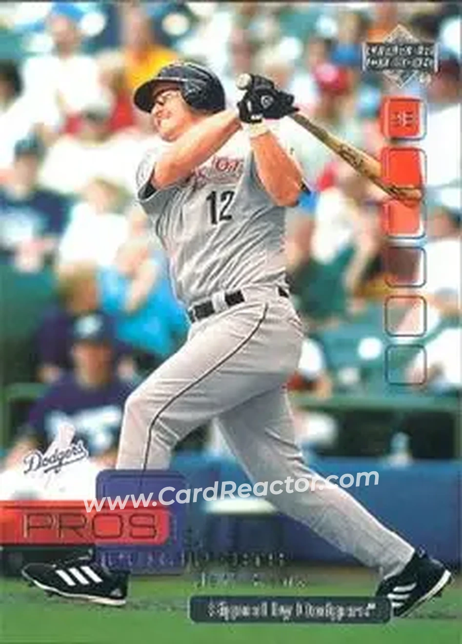 2005 Upper Deck Pros & Prospects #44 - Jeff Kent - Los Angeles Dodgers - Front