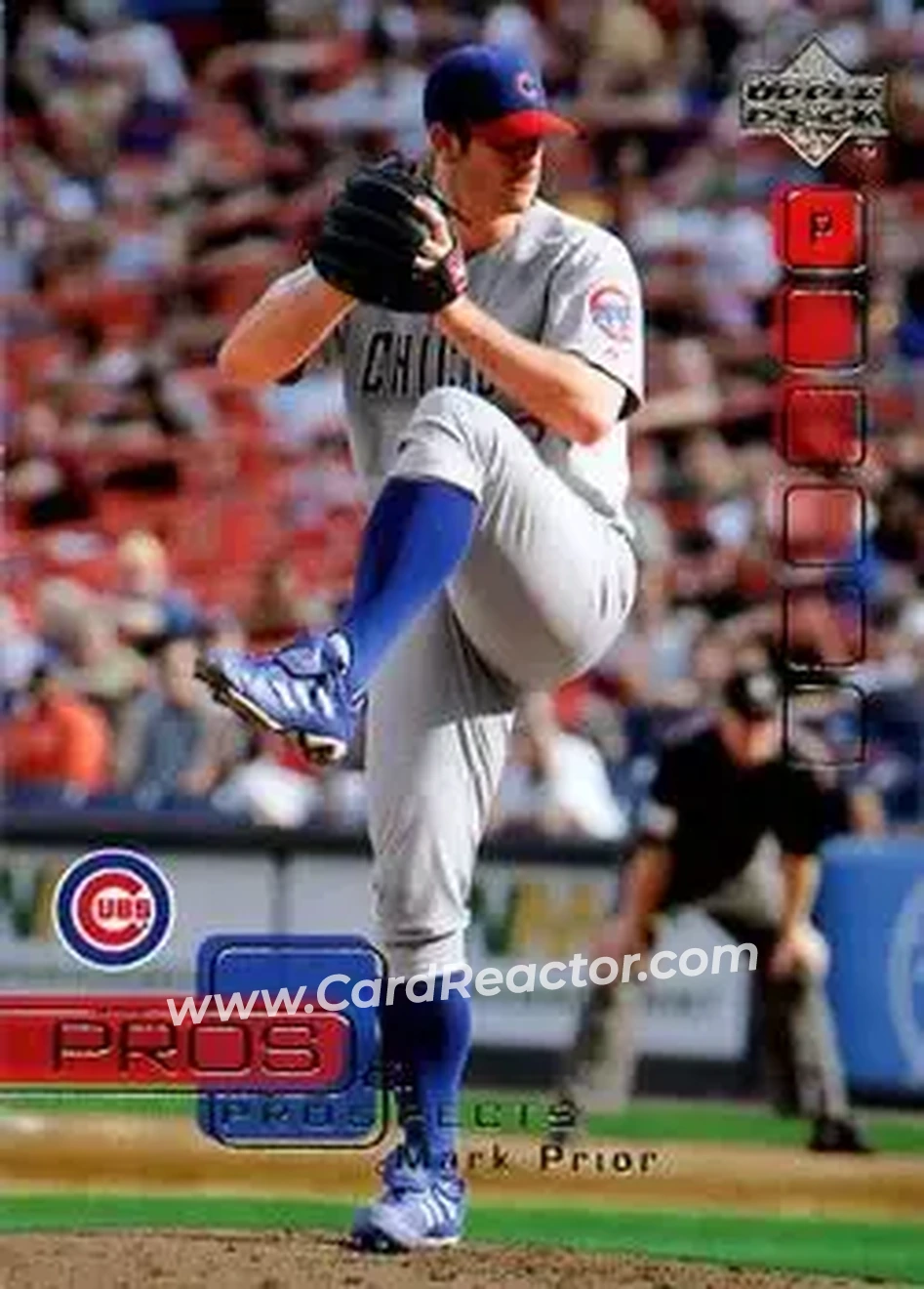 2005 Upper Deck Pros & Prospects #51 - Mark Prior - Chicago Cubs - Front
