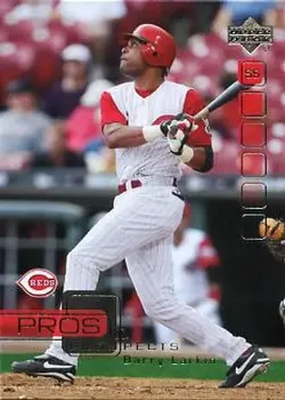 2005 Upper Deck Pros & Prospects #54 - Barry Larkin - Cincinnati Reds