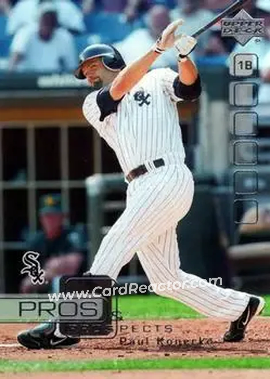 2005 Upper Deck Pros & Prospects #59 - Paul Konerko - Chicago White Sox - Front 2005 Upper Deck Pros & Prospects #59 - Paul Konerko - Chicago White Sox - Front