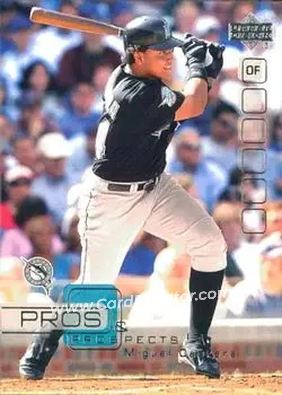 2005 Upper Deck Pros & Prospects #62 - Miguel Cabrera - Florida Marlins - Front