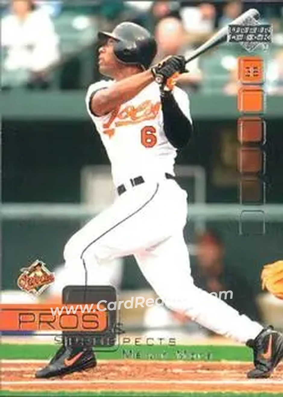 2005 Upper Deck Pros & Prospects #63 - Melvin Mora - Baltimore Orioles - Front 2005 Upper Deck Pros & Prospects #63 - Melvin Mora - Baltimore Orioles - Front