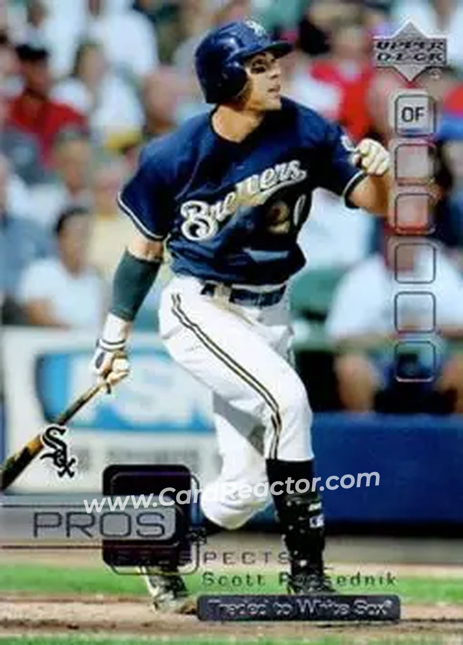 2005 Upper Deck Pros & Prospects #64 - Scott Podsednik - Chicago White Sox - Front 2005 Upper Deck Pros & Prospects #64 - Scott Podsednik - Chicago White Sox - Front
