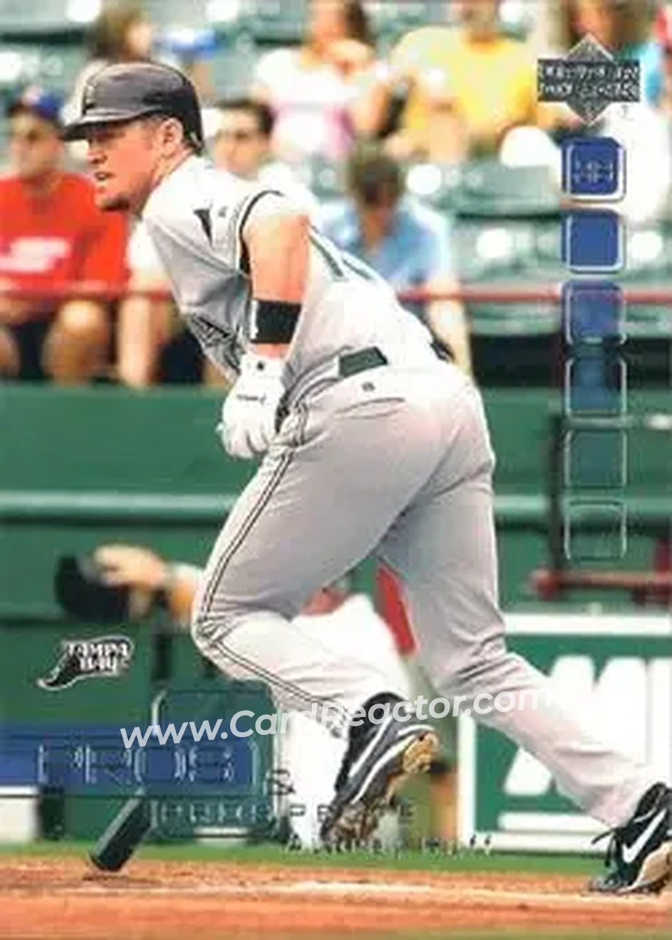 2005 Upper Deck Pros & Prospects #11 - Aubrey Huff - Tampa Bay Devil Rays - Front 2005 Upper Deck Pros & Prospects #11 - Aubrey Huff - Tampa Bay Devil Rays - Front