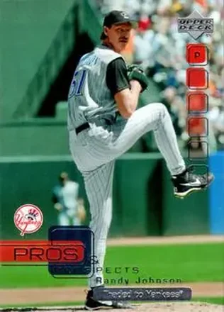 2005 Upper Deck Pros & Prospects #55 - Randy Johnson - New York Yankees