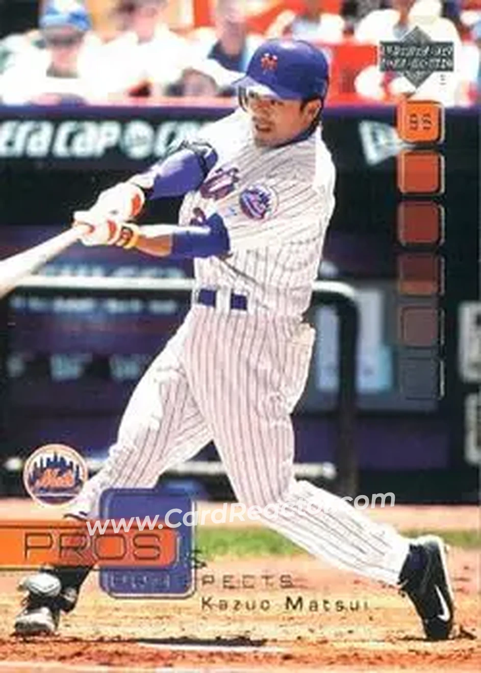 2005 Upper Deck Pros & Prospects #70 - Kazuo Matsui - New York Mets - Front