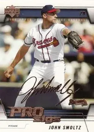 2005 Upper Deck Pro Sigs #10 - John Smoltz - Atlanta Braves