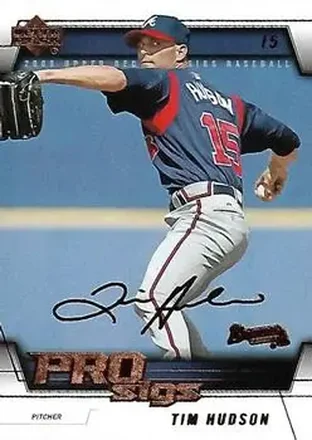 2005 Upper Deck Pro Sigs #11 - Tim Hudson - Atlanta Braves