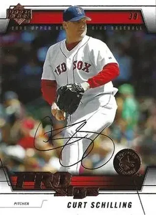2005 Upper Deck Pro Sigs #15 - Curt Schilling - Boston Red Sox