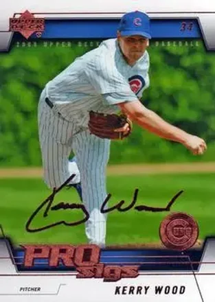 2005 Upper Deck Pro Sigs #20 - Kerry Wood - Chicago Cubs