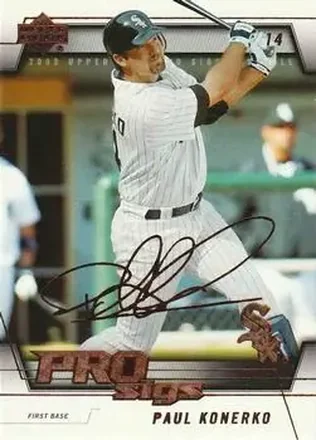 2005 Upper Deck Pro Sigs #24 - Paul Konerko - Chicago White Sox