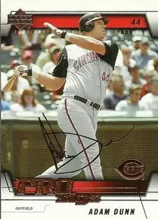 2005 Upper Deck Pro Sigs #25 - Adam Dunn - Cincinnati Reds