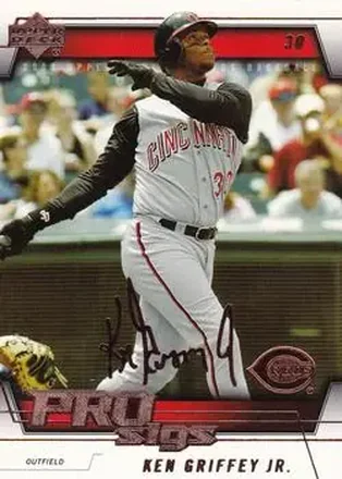 2005 Upper Deck Pro Sigs #26 - Ken Griffey Jr. - Cincinnati Reds