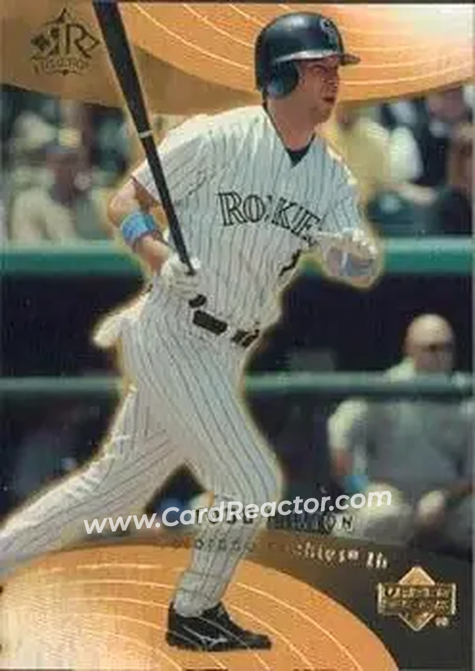 2005 Upper Deck Reflections #3 - Todd Helton - Colorado Rockies - Front 2005 Upper Deck Reflections #3 - Todd Helton - Colorado Rockies - Front