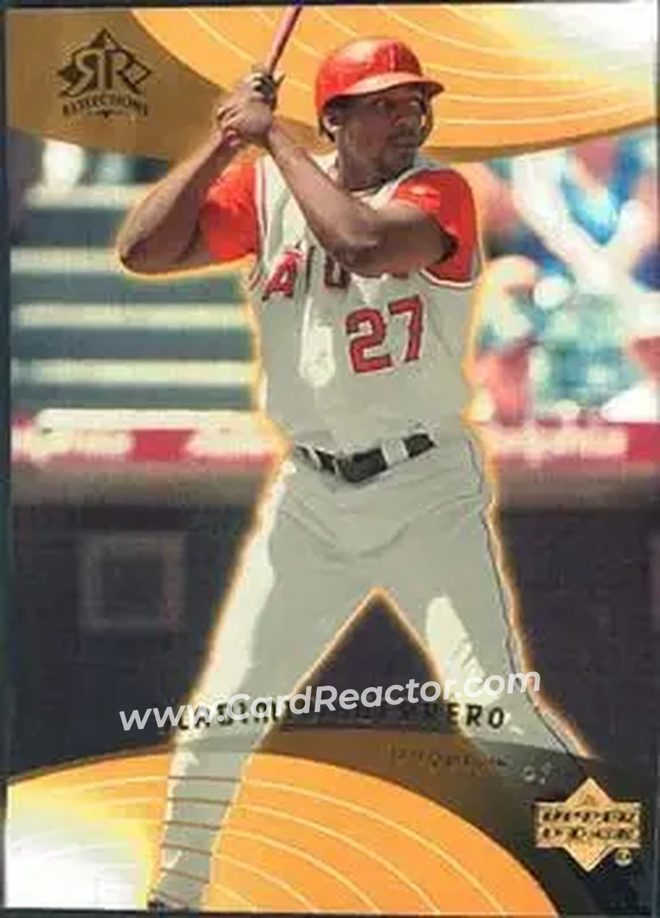 2005 Upper Deck Reflections #6 - Vladimir Guerrero - Los Angeles Angels - Front
