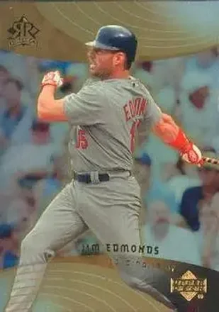 2005 Upper Deck Reflections #12 - Jim Edmonds - St. Louis Cardinals
