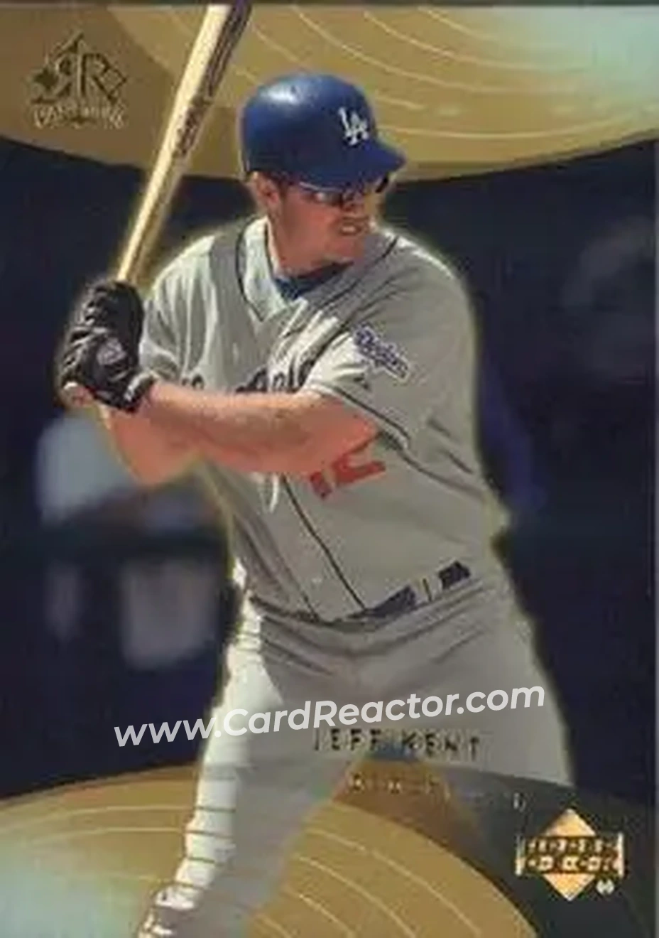 2005 Upper Deck Reflections #23 - Jeff Kent - Los Angeles Dodgers - Front 2005 Upper Deck Reflections #23 - Jeff Kent - Los Angeles Dodgers - Front