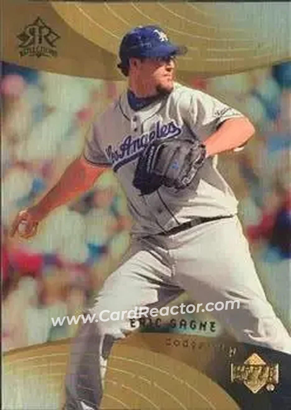 2005 Upper Deck Reflections #24 - Eric Gagne - Los Angeles Dodgers - Front 2005 Upper Deck Reflections #24 - Eric Gagne - Los Angeles Dodgers - Front