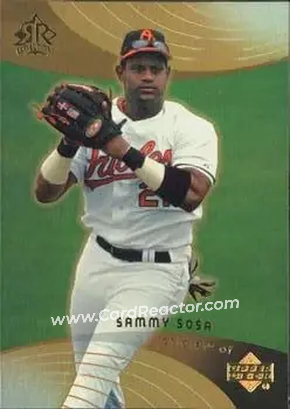 2005 Upper Deck Reflections #26 - Sammy Sosa - Baltimore Orioles - Front