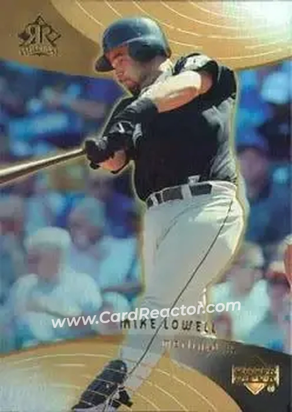 2005 Upper Deck Reflections #29 - Mike Lowell - Florida Marlins - Front 2005 Upper Deck Reflections #29 - Mike Lowell - Florida Marlins - Front