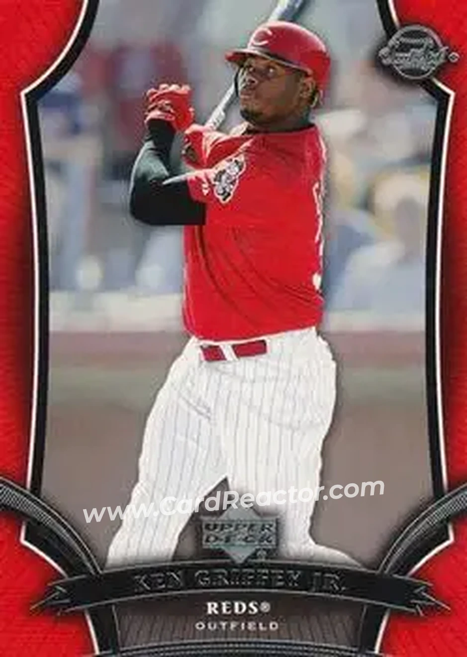 2005 Upper Deck Sweet Spot #5 - Ken Griffey Jr. - Cincinnati Reds - Front
