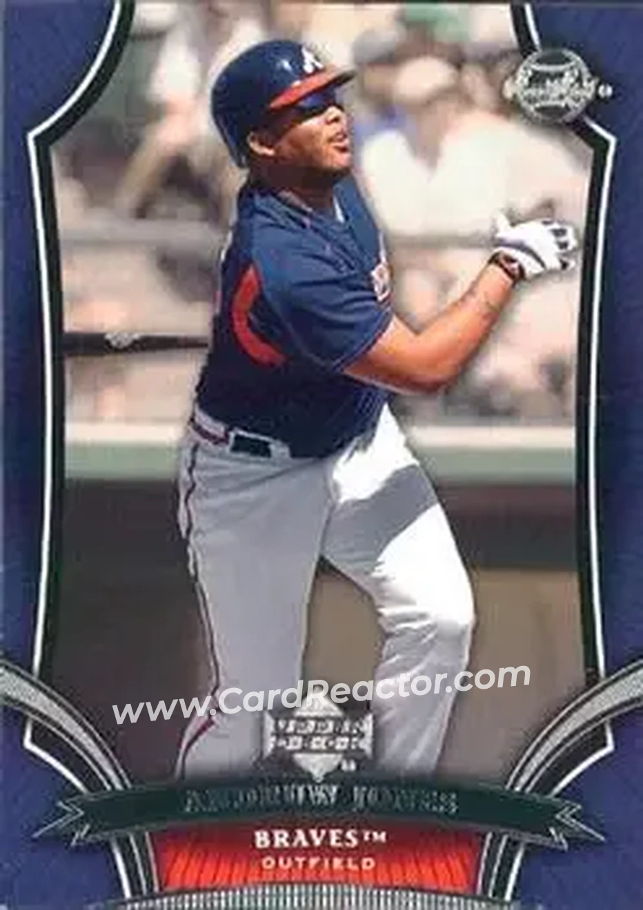 2005 Upper Deck Sweet Spot #7 - Andruw Jones - Atlanta Braves - Front