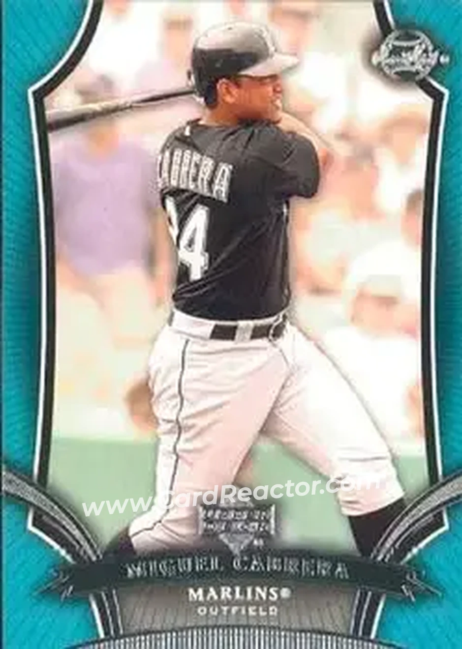 2005 Upper Deck Sweet Spot #15 - Miguel Cabrera - Florida Marlins - Front