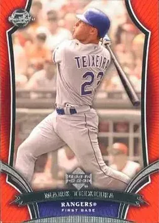 2005 Upper Deck Sweet Spot #28 - Mark Teixeira - Texas Rangers