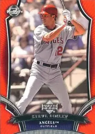 2005 Upper Deck Sweet Spot #37 - Steve Finley - Los Angeles Angels