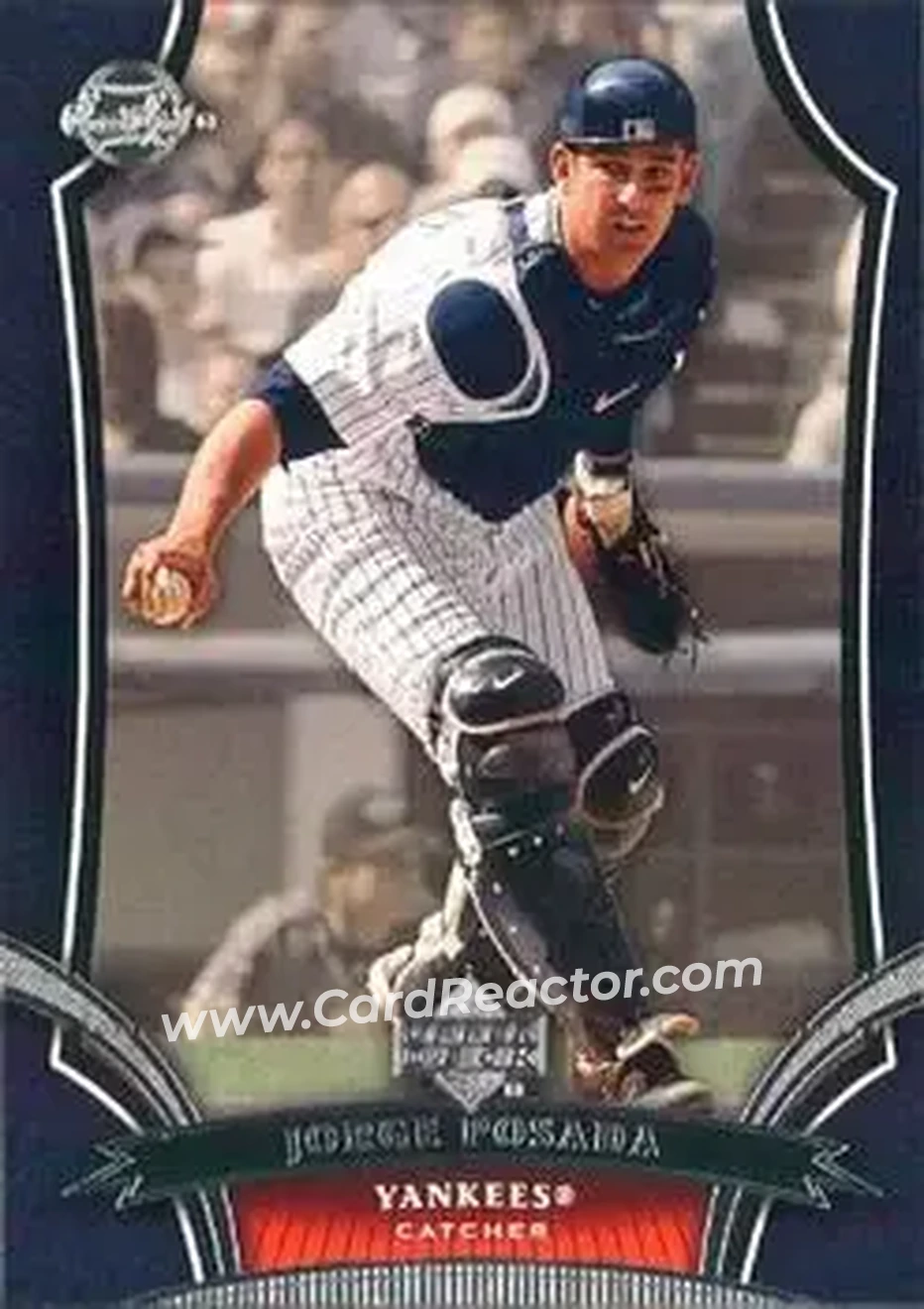 2005 Upper Deck Sweet Spot #40 - Jorge Posada - New York Yankees - Front