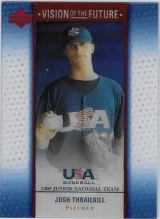 2005 Upper Deck USA Baseball Junior National Team - Vision of the Future #A-27 - Josh Thrailkill - USA