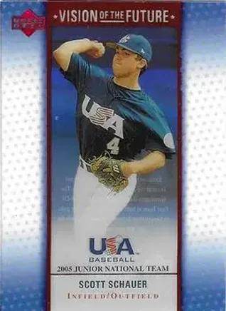 2005 Upper Deck USA Baseball Junior National Team - Vision of the Future #A-32 - Scott Schauer - USA