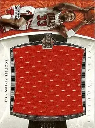 2005-06 Upper Deck Exquisite Collection - Extra Exquisite #EX-SP - Scottie Pippen - Chicago Bulls