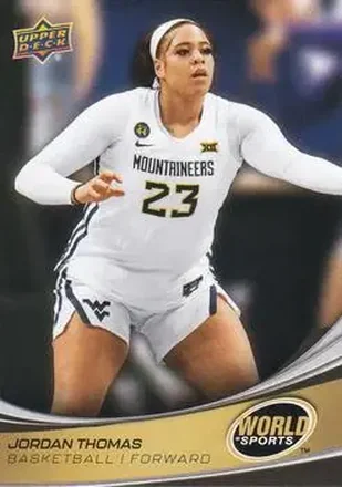 2026 Upper Deck World of Sports Volume II #211 - Jordan Thomas - West Virginia Mountaineers