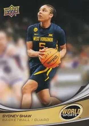 2026 Upper Deck World of Sports Volume II #219 - Sydney Shaw - West Virginia Mountaineers