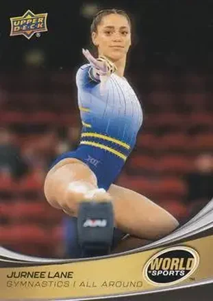2026 Upper Deck World of Sports Volume II #221 - Jurnee Lane - West Virginia Mountaineers