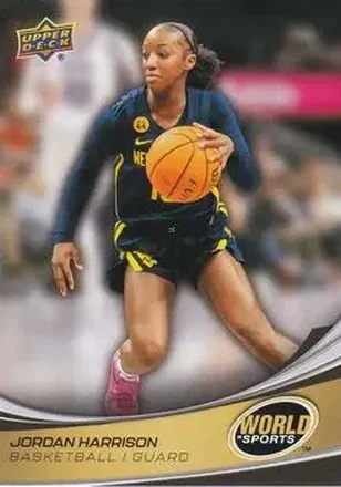 2026 Upper Deck World of Sports Volume II #223 - Jordan Harrison - West Virginia Mountaineers