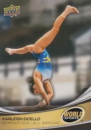 2026 Upper Deck World of Sports Volume II #224 - Karleigh DiCello - West Virginia Mountaineers