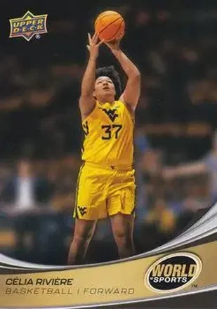 2026 Upper Deck World of Sports Volume II #230 - Célia Rivière - West Virginia Mountaineers