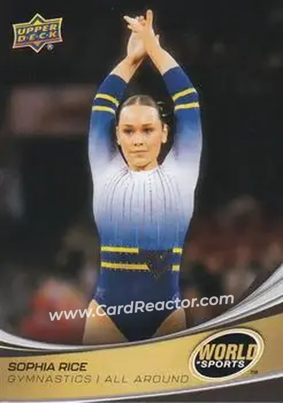 2026 Upper Deck World of Sports Volume II #232 - Sophia Rice - West Virginia Mountaineers - Front