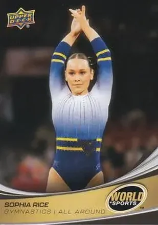 2026 Upper Deck World of Sports Volume II #232 - Sophia Rice - West Virginia Mountaineers