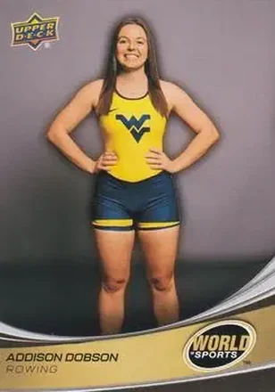 2026 Upper Deck World of Sports Volume II #238 - Addison Dobson - West Virginia Mountaineers